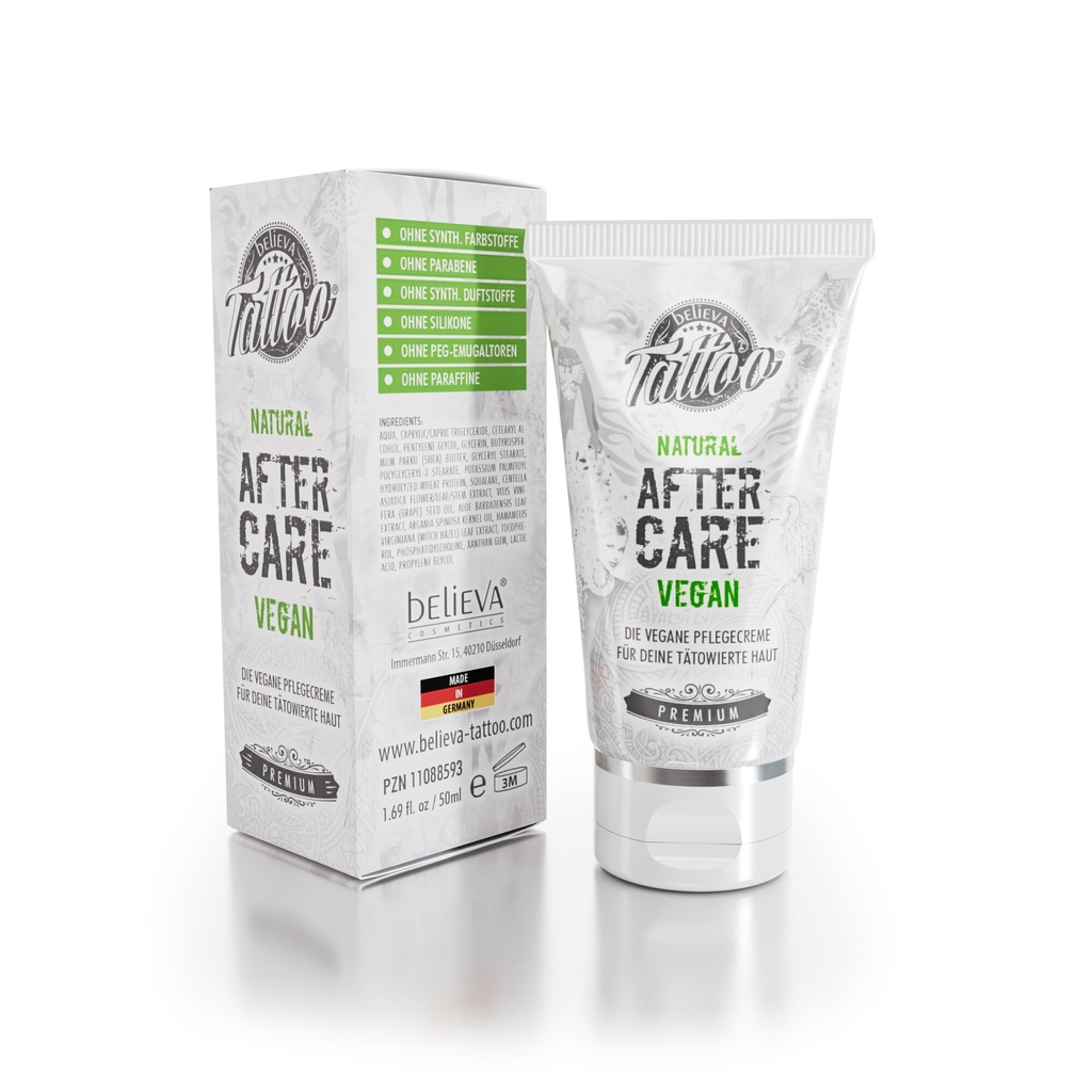 Believa Tattoo Aftercare Display 20x50ml