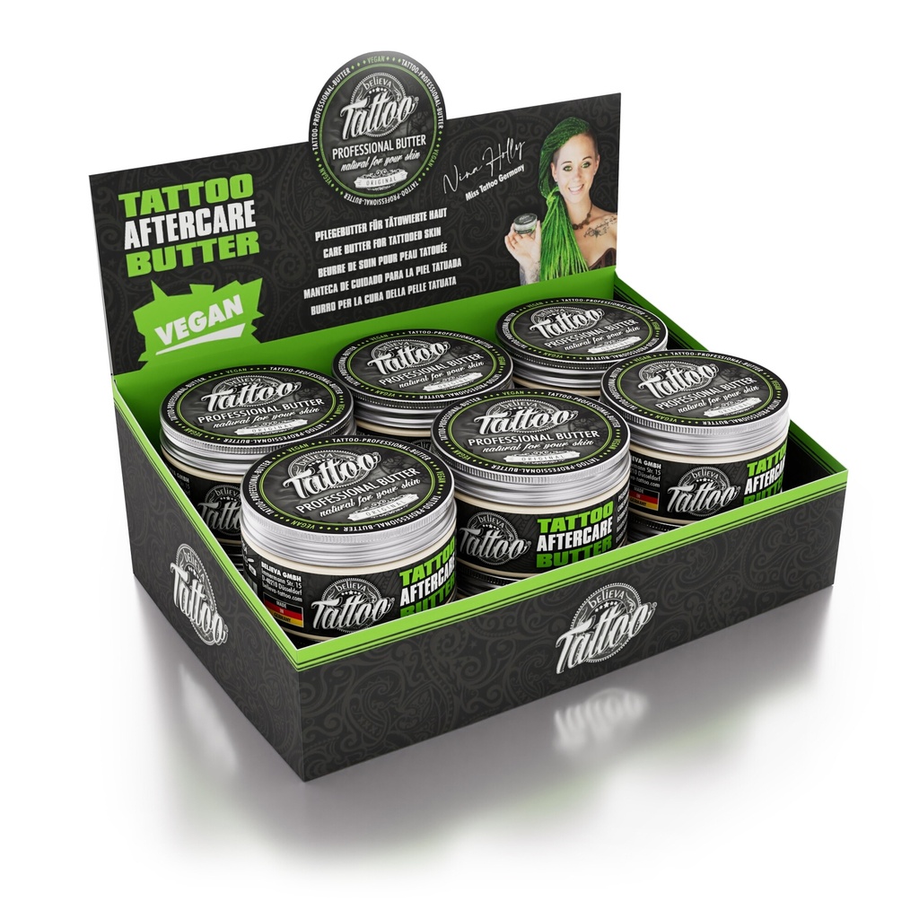 Présentoir de Beurre Aftercare 12x100ml