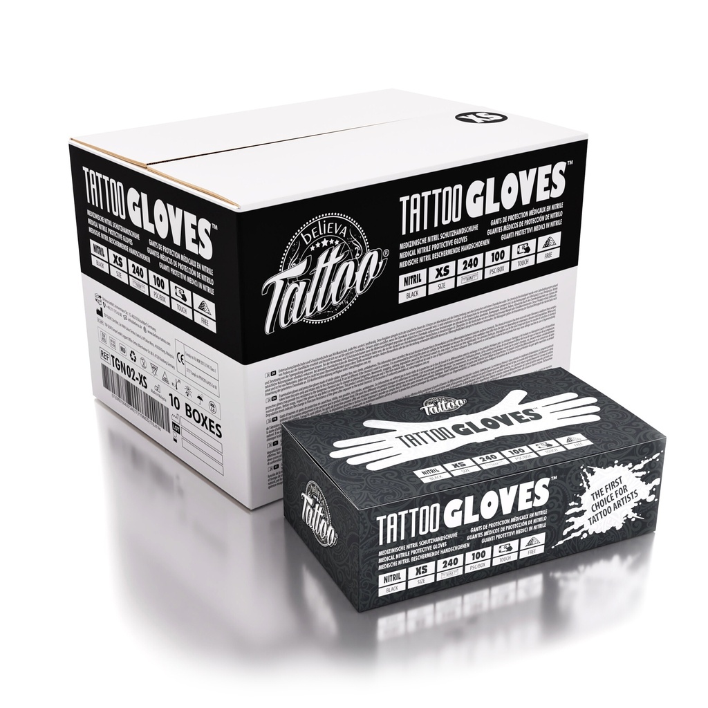 Believa Tattoo Gloves | 100 Stk. | NITRIL