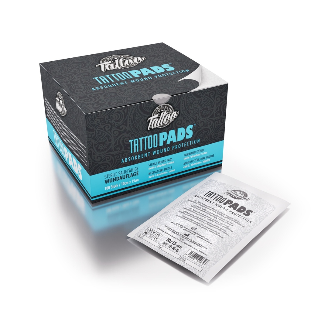 Believa Tattoo Wundauflage - Pads 100 Stk