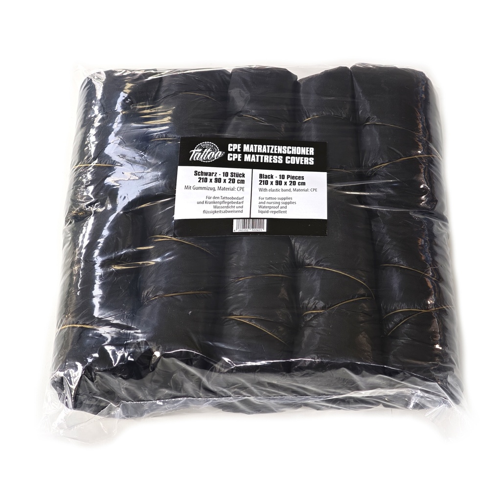 Protectores de colchón CPE - 10 unidades - 210 x 90 x 20 cm