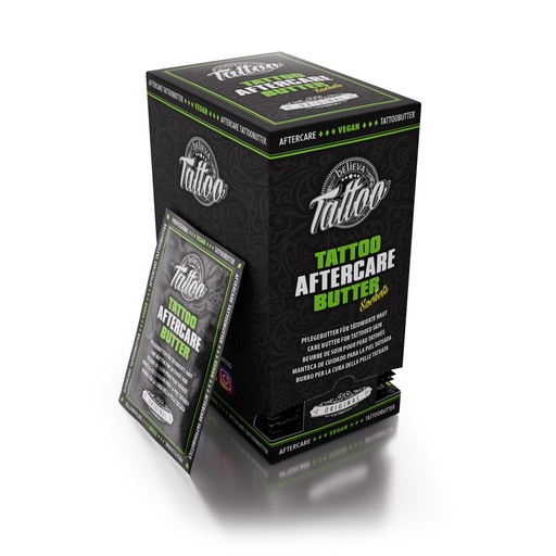 [TBUT5DISP] Believa Tattoo Professional burro Sachets Display, 50x5ml