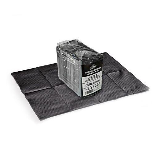 [AUNT125] Arbeitsplatz Unterlagen, 45x32cm, Schwarz, 125 Stück